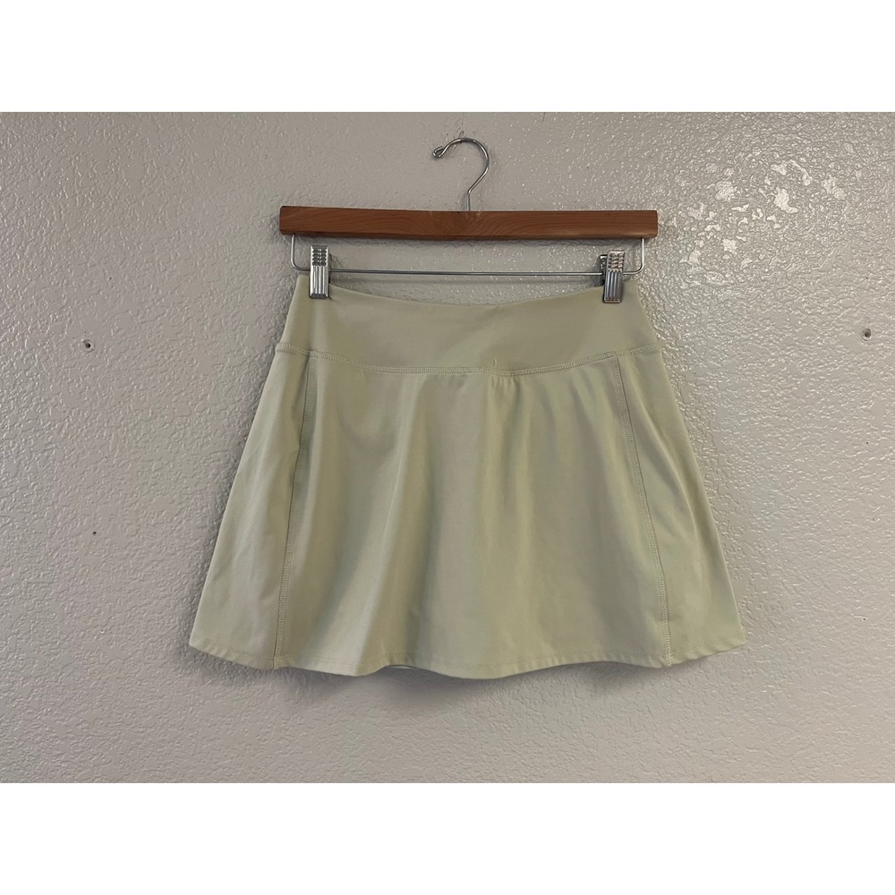 Madewell MWL Women Sage Green Active Skort Mesh Pocket Recycled Size M